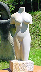 Escultura de piedra - Torso