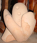 Escultura de piedra - Manos